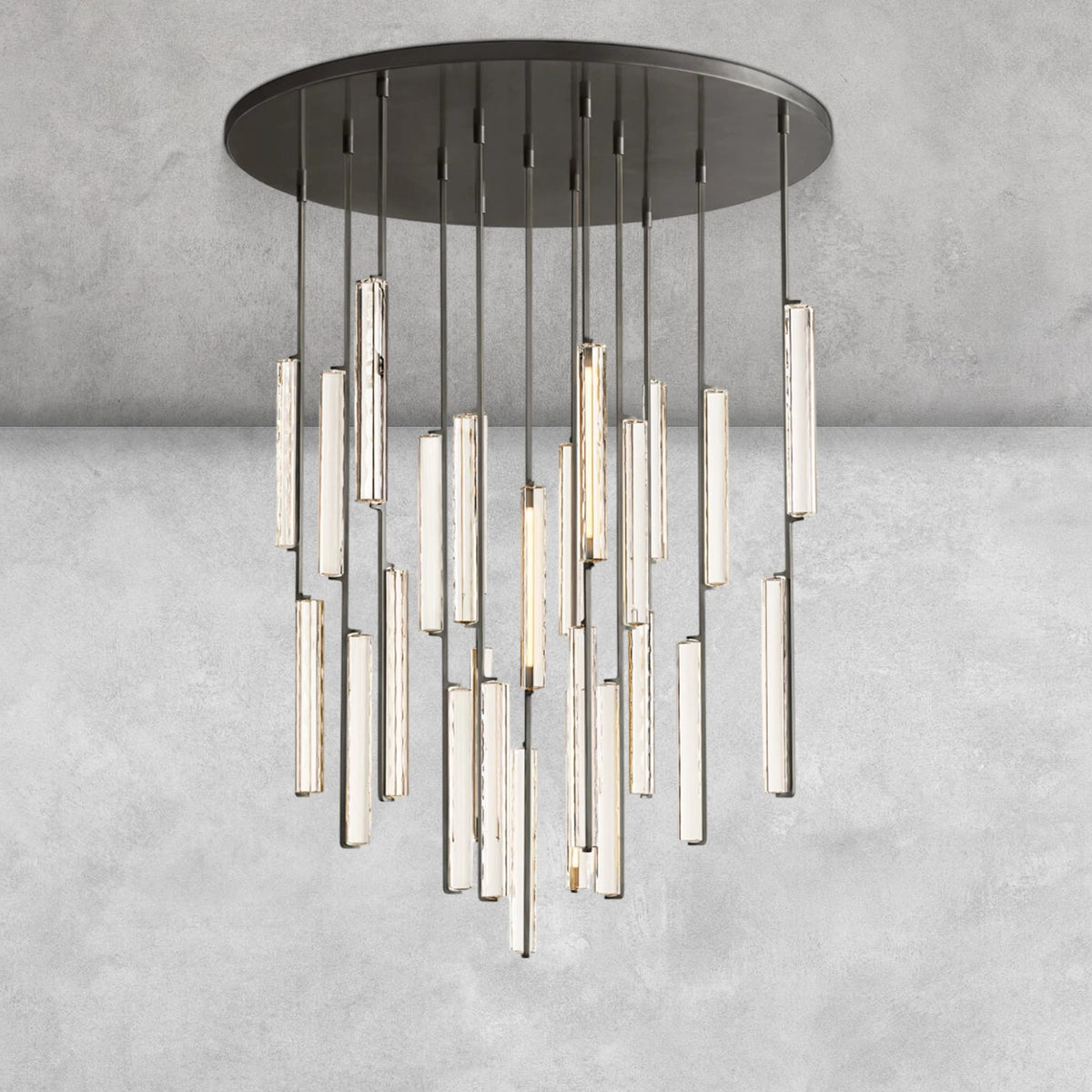 Milano Crystal Round Chandelier 24‘’ 40‘’ 56‘’