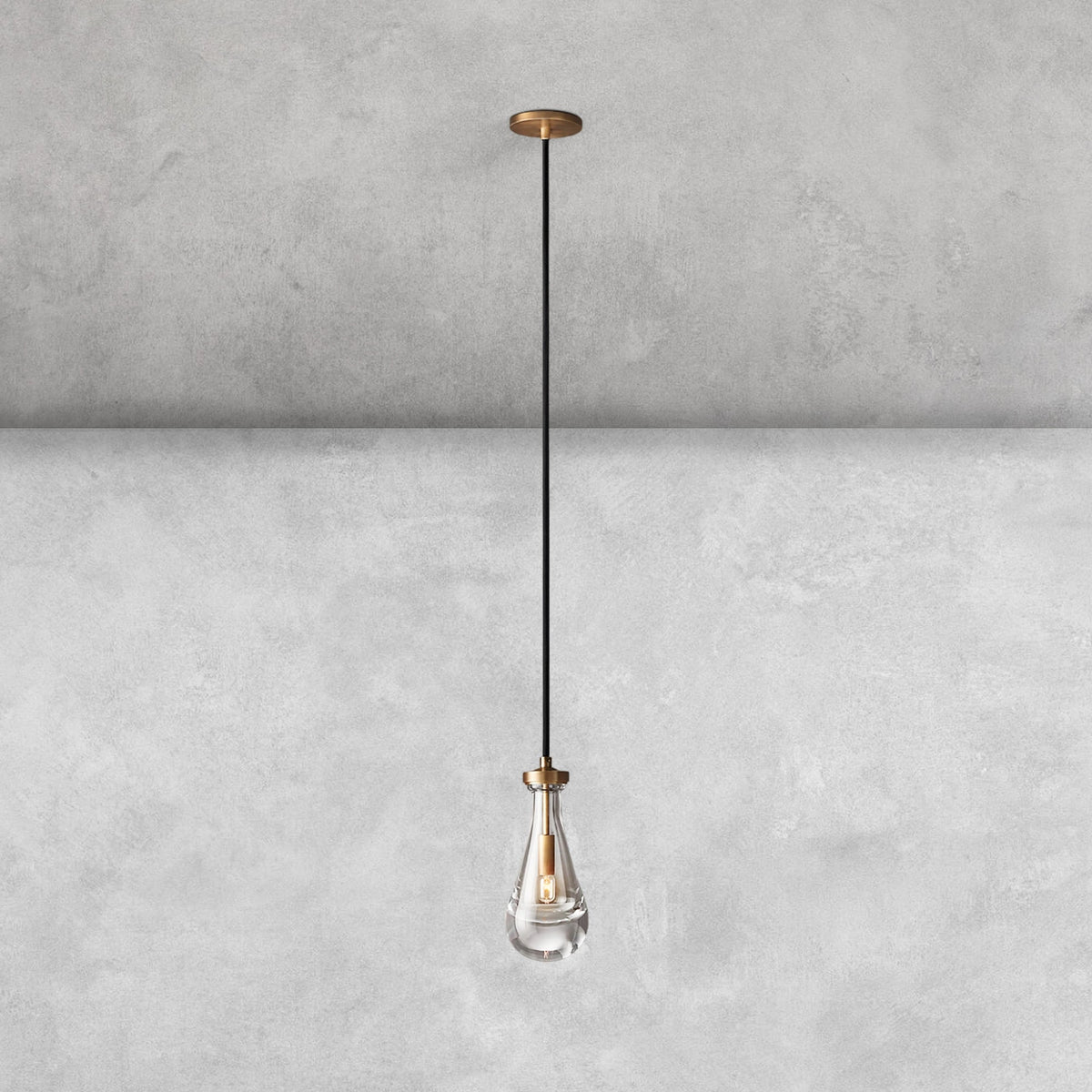 Raindrop Pendant Rod & Cord