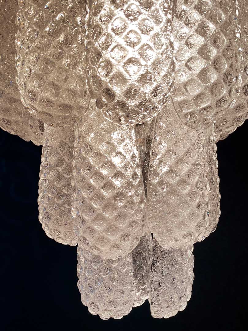 Murano Chandelier – Transparent