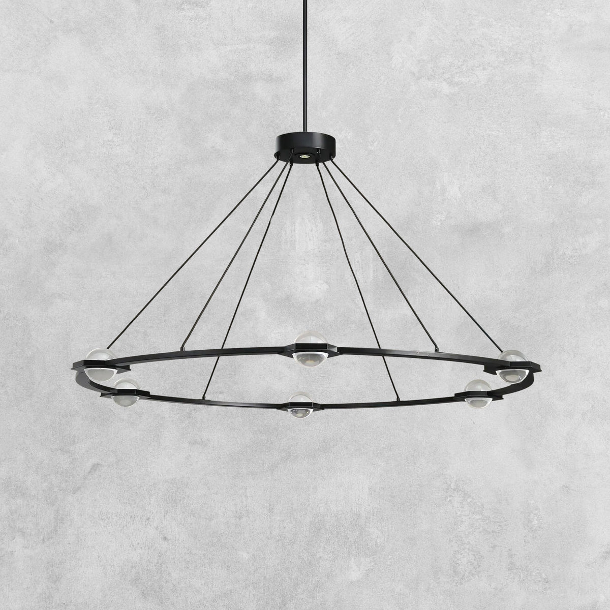 Planet Round Chandelier 36'' 48'' 60''