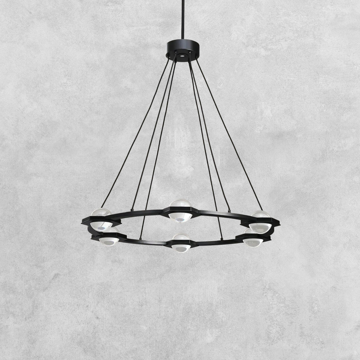 Planet Round Chandelier 36'' 48'' 60''