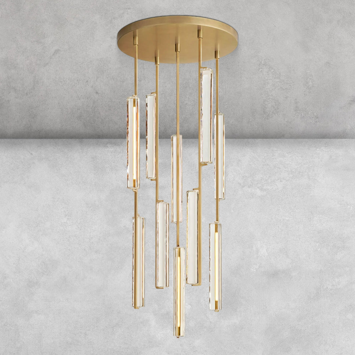 Milano Crystal Round Chandelier 24‘’ 40‘’ 56‘’