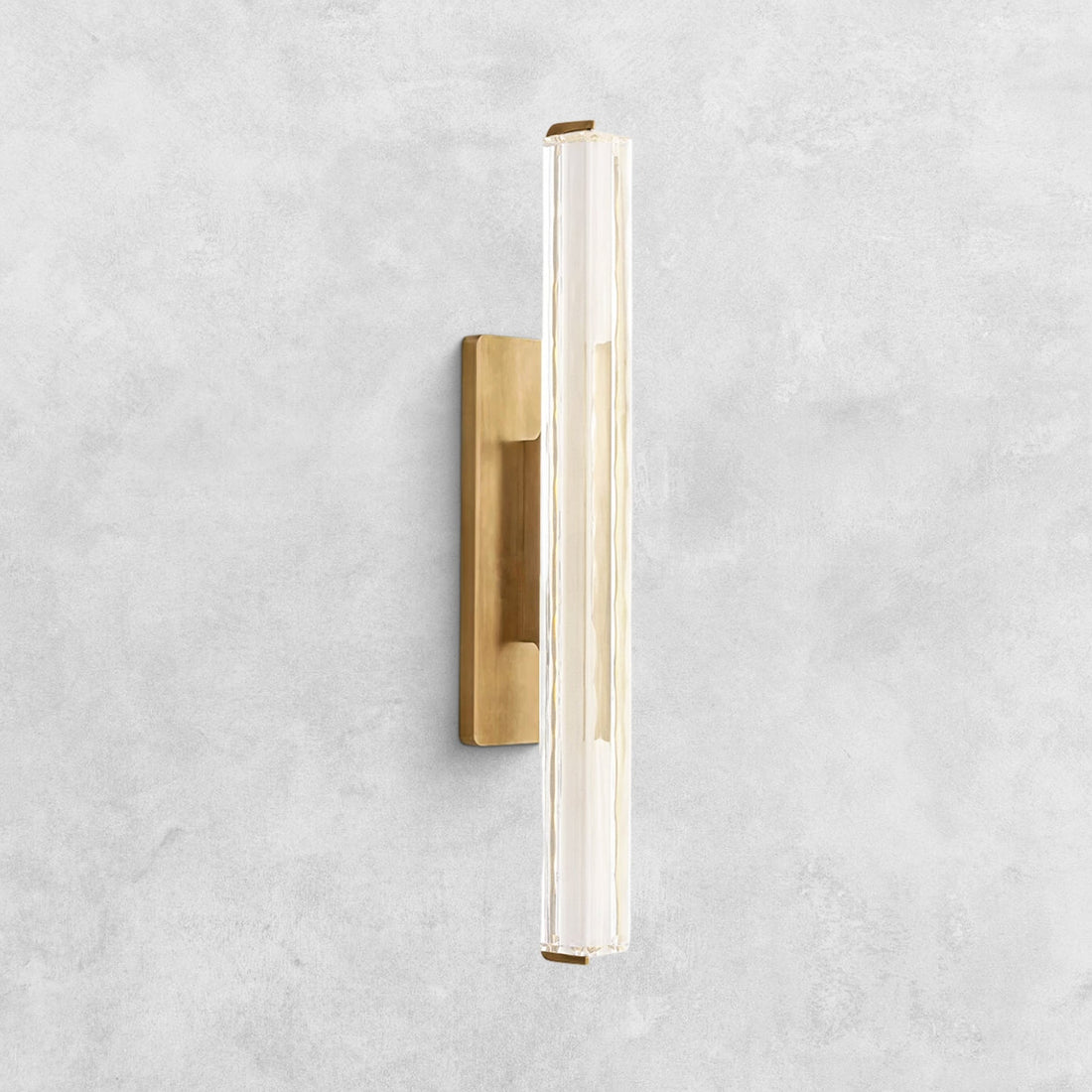 Auburn Crystal Single Wall Sconce - 15''BrassBlushlighting