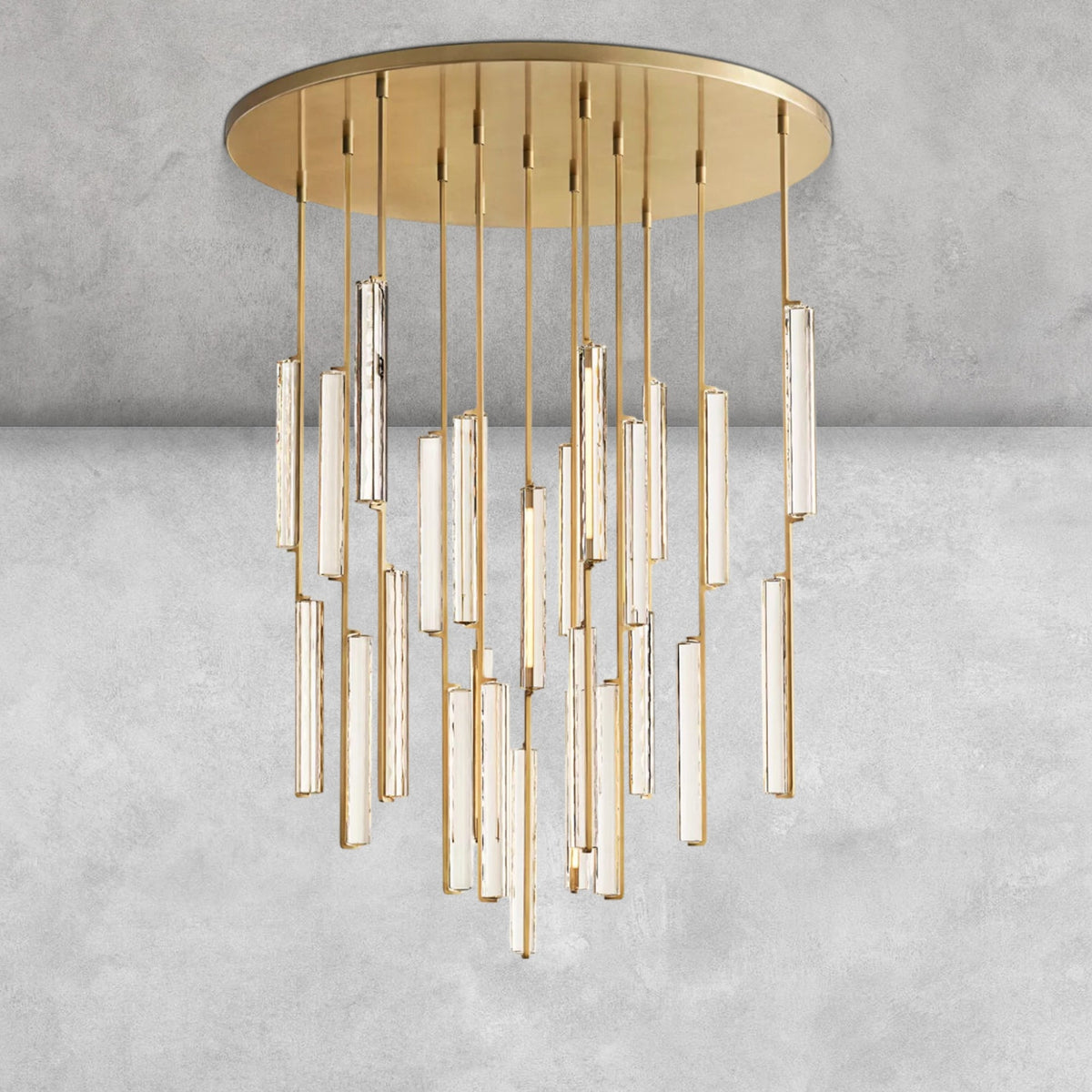 Milano Crystal Round Chandelier 24‘’ 40‘’ 56‘’