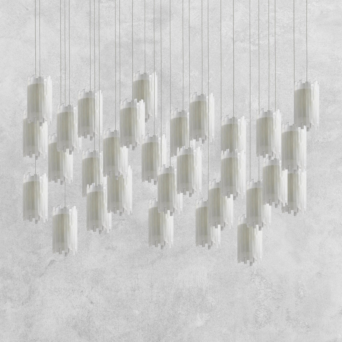 Gianna Rectangular Chandelier 15/30 Light