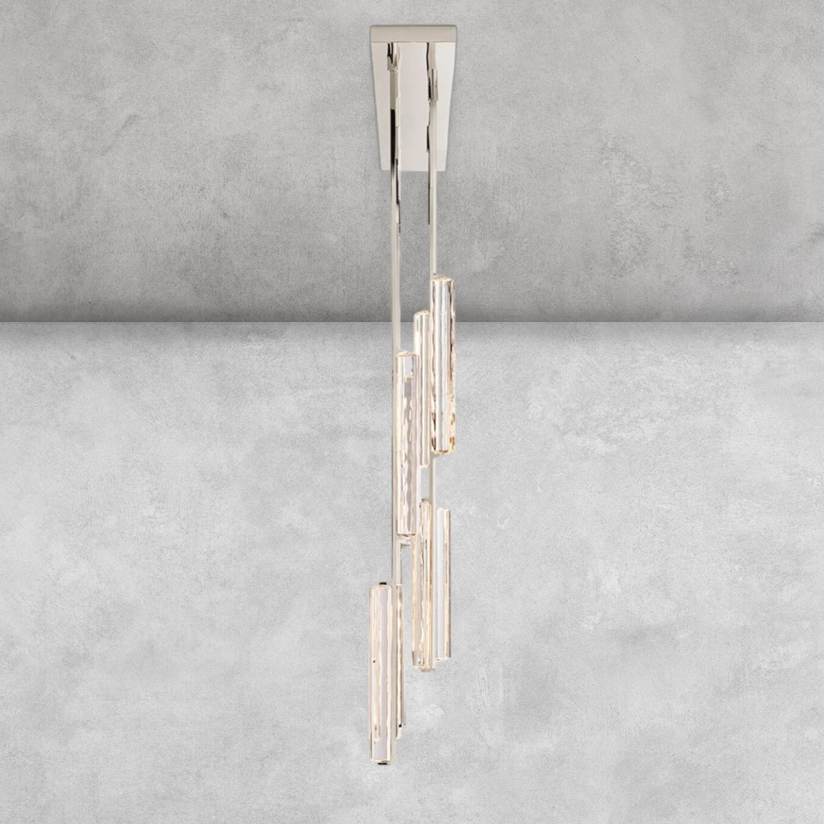 Milano Crystal Linear Chandelier 54‘’