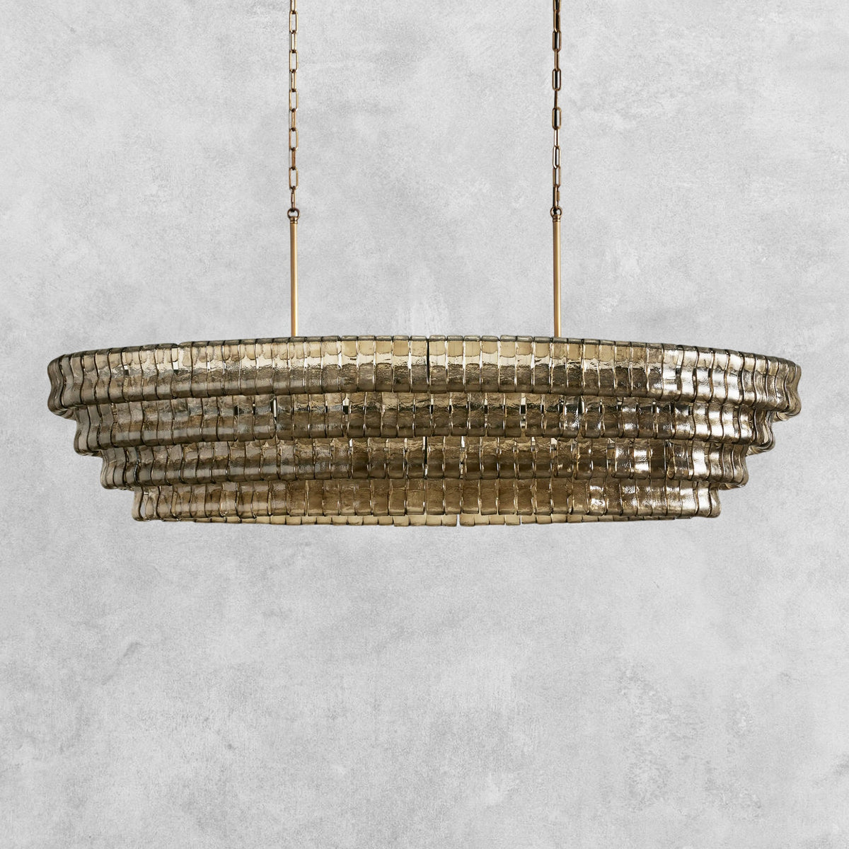 Ghiaccio Oval Chandelier