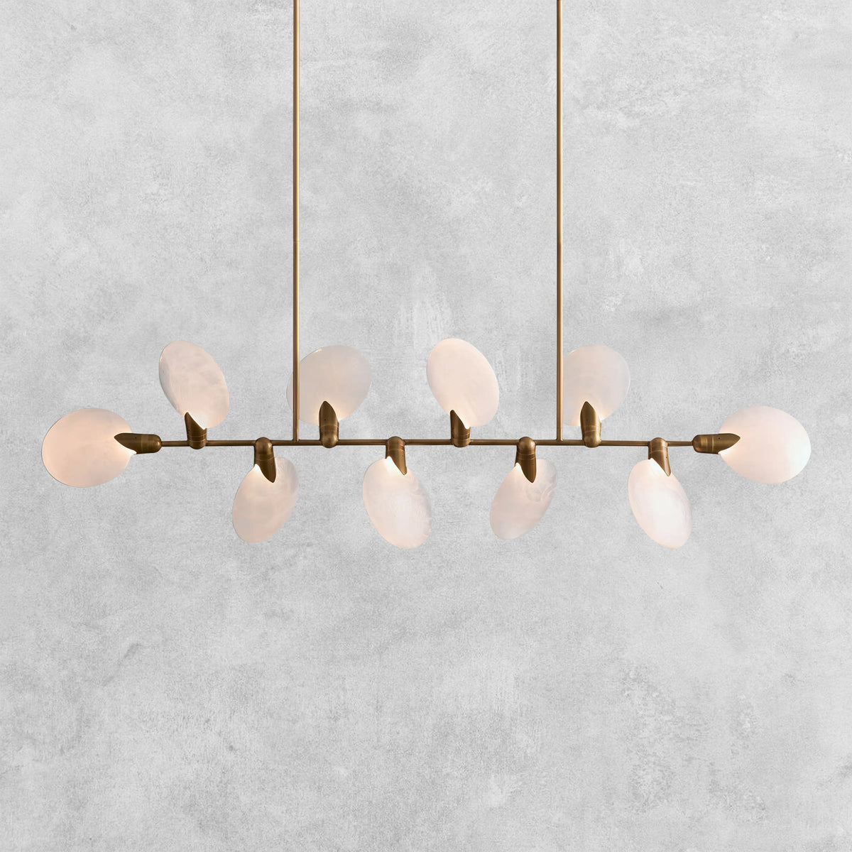 Lyla Linear Chandelier 62"74"