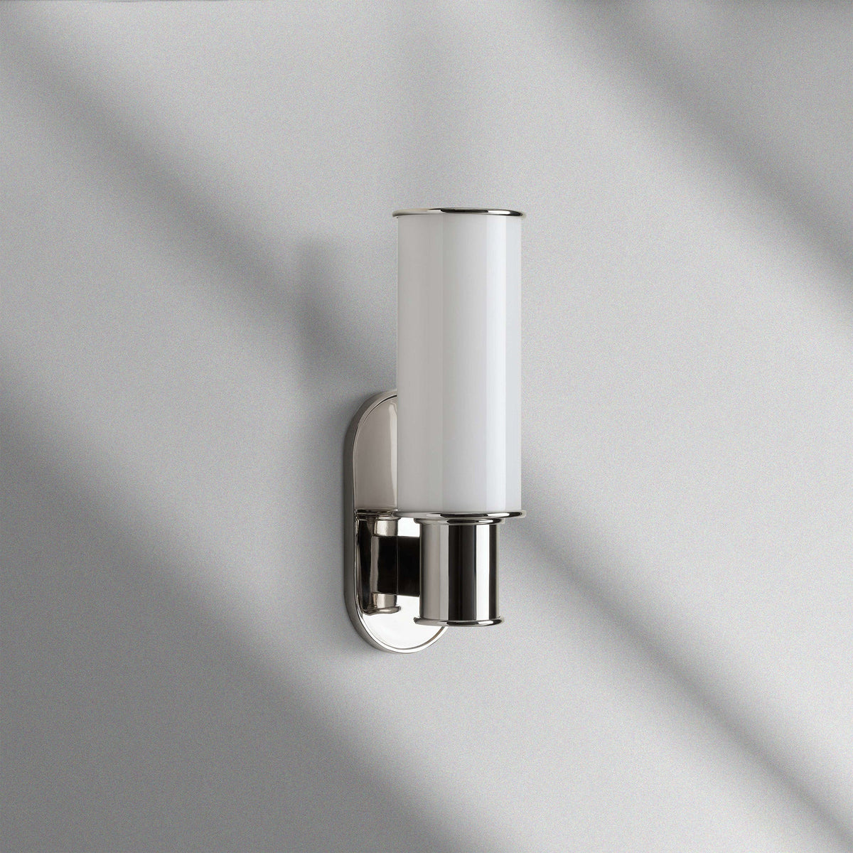 Harlin Modern Milk Glass Wall Sconce