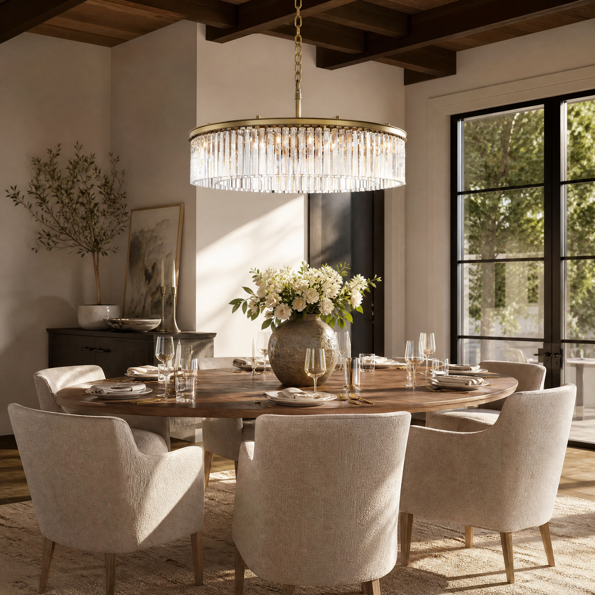 Astoria Round Chandelier 32'' 43''