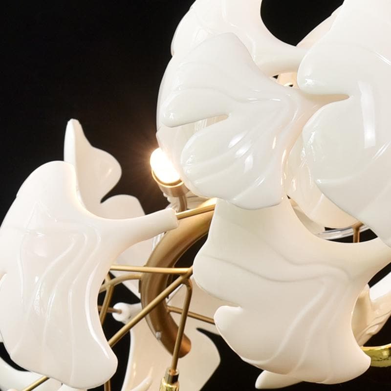TLL Ginkgo Chandelier Gold
