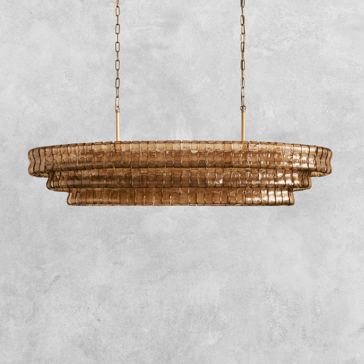 Ghiaccio Oval Chandelier