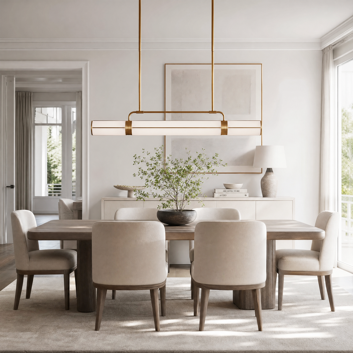 Remming Linear Chandelier 54"62"72"