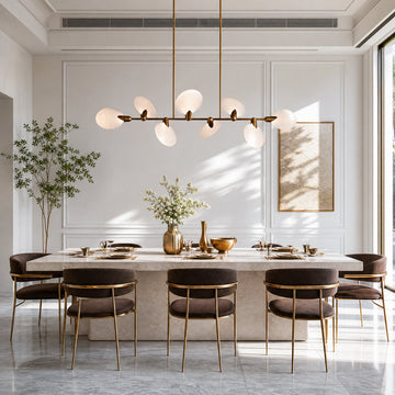 Lyla Linear Chandelier 62"74"