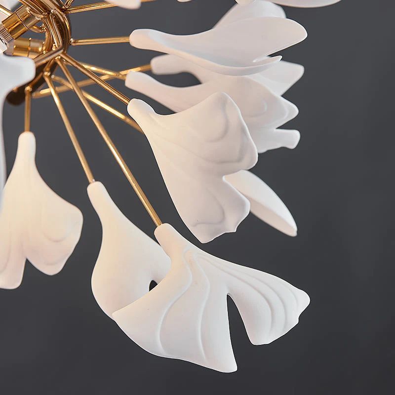 TLL Ginkgo B Branch Chandelier