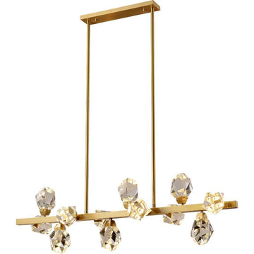 TLL Nicole Crystal Linear Chandelier