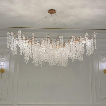 TLL Akari Modern Linear Branch Chandelier
