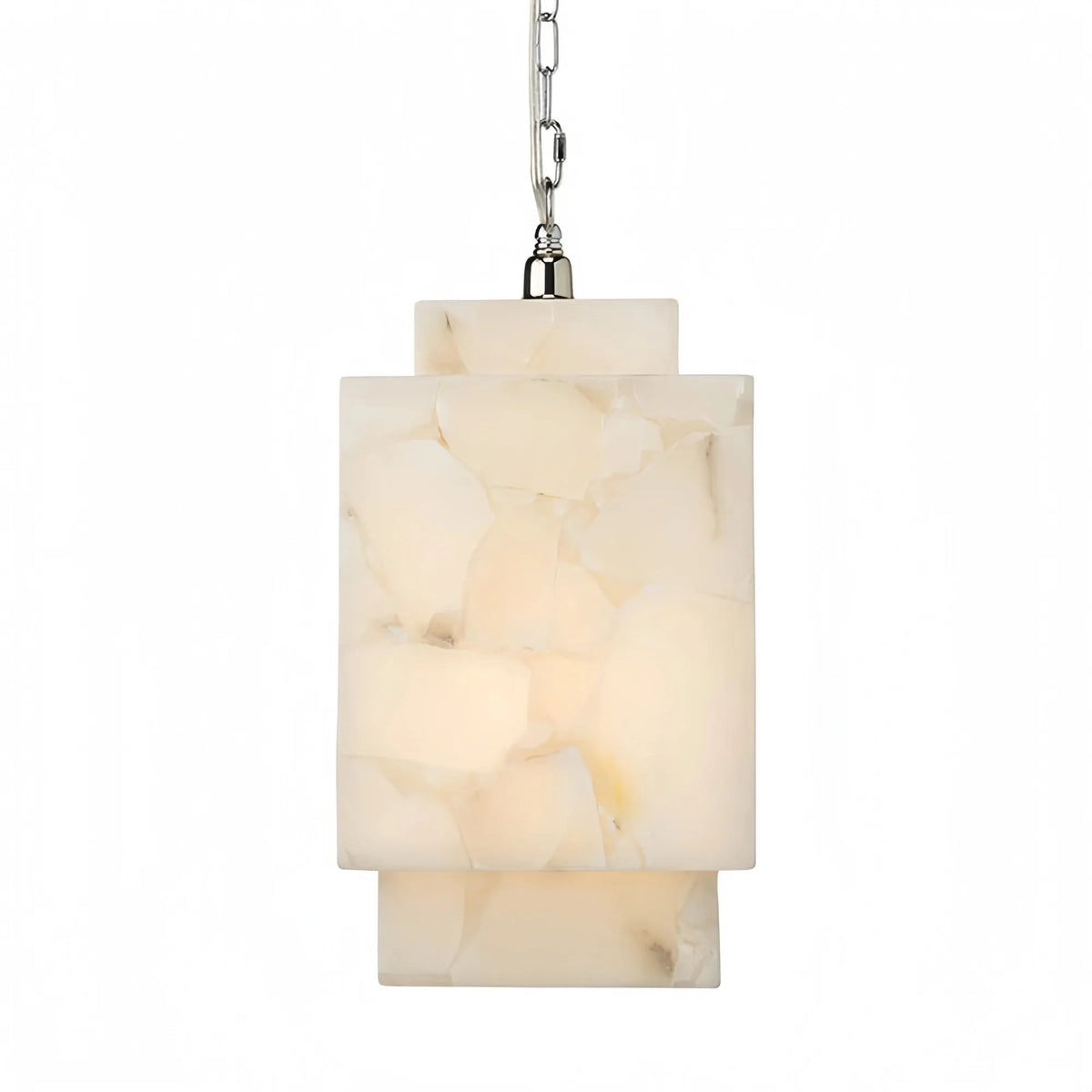 Alabaster Cube Pendant Light - gayusan