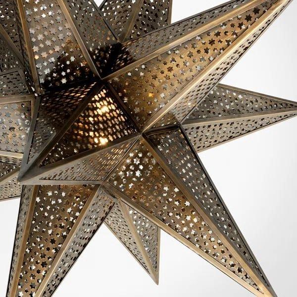 BU Star of Sky 5 Lights Chandelier - Metalgayusan