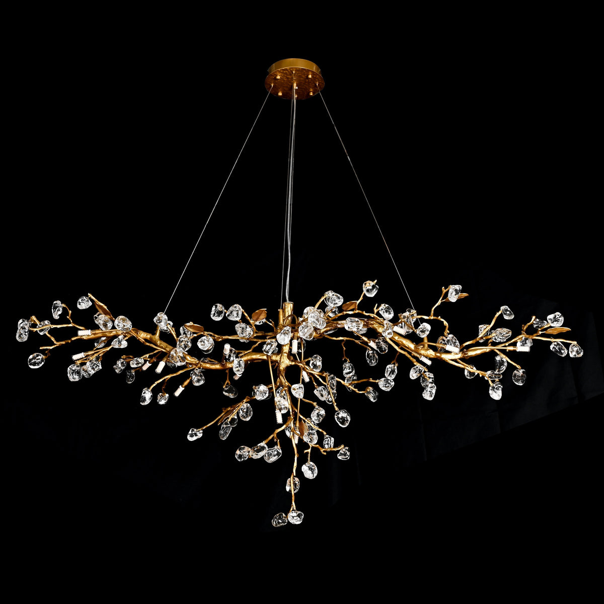 Cherry Blossom Branch Tree Chandelier - 49" LengthDark Coppergayusan