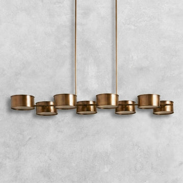 Daphne Metal Linear Chandelier 62''72''