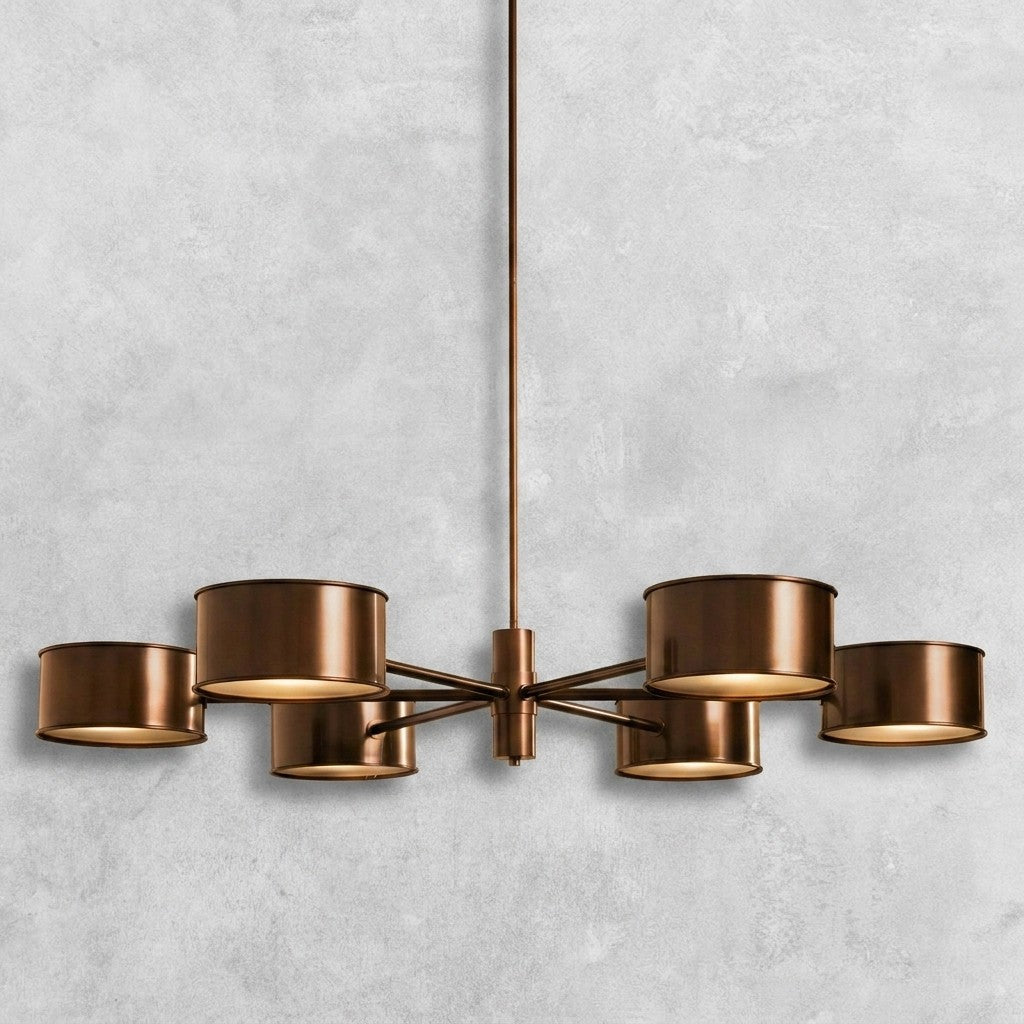 Daphne Metal Round Chandelier