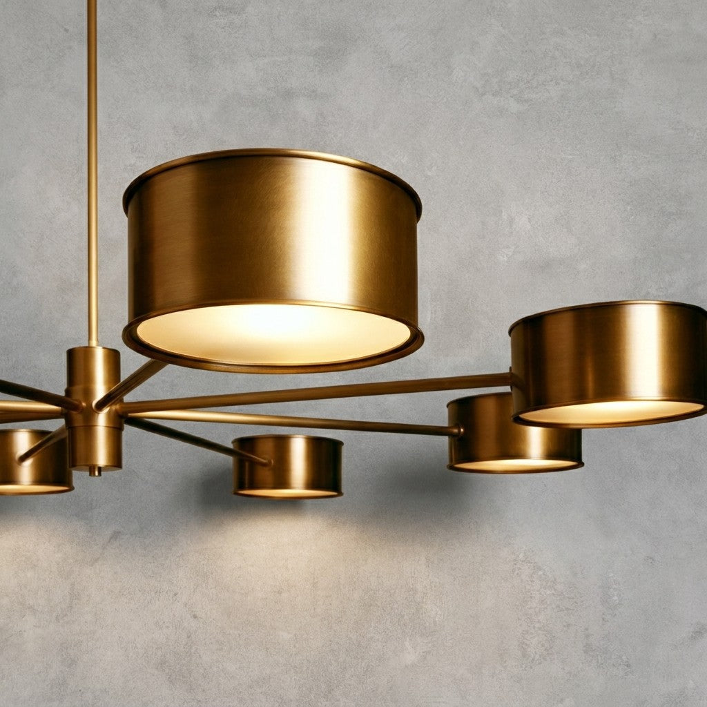 Daphne Metal Round Chandelier