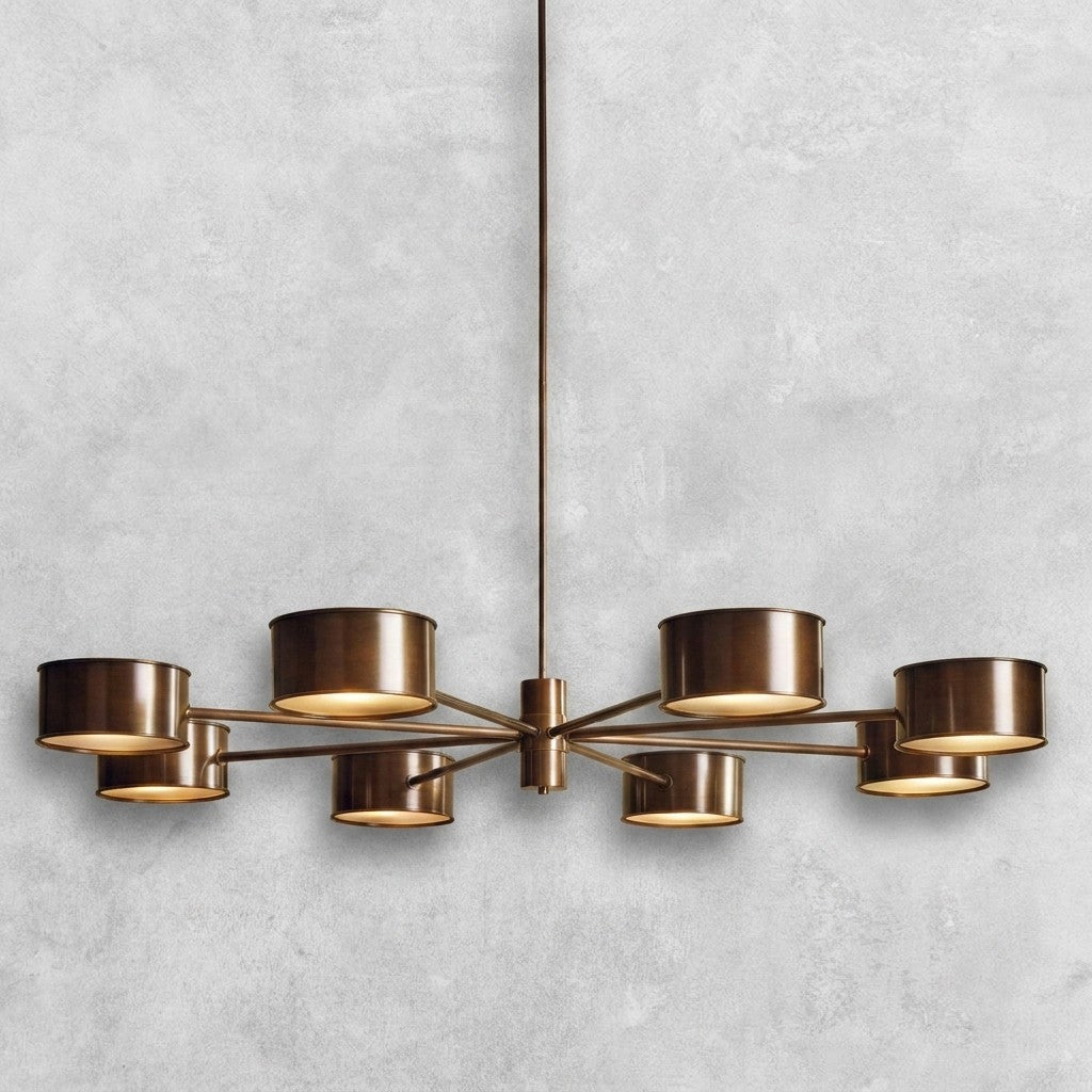 Daphne Metal Round Chandelier