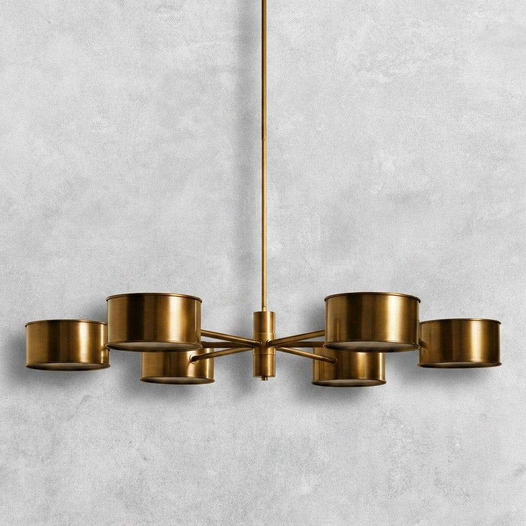 Daphne Metal Round Chandelier
