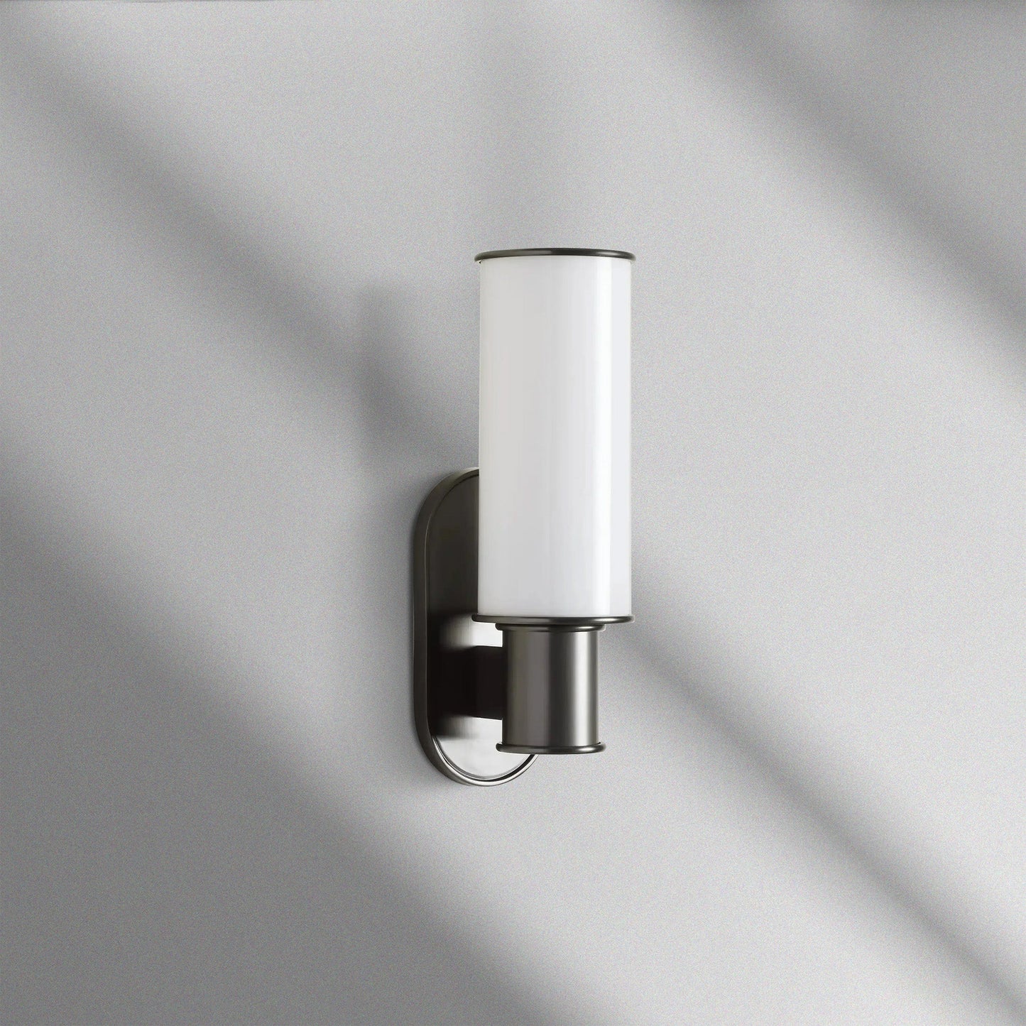 Harlin Modern Milk Glass Wall Sconce