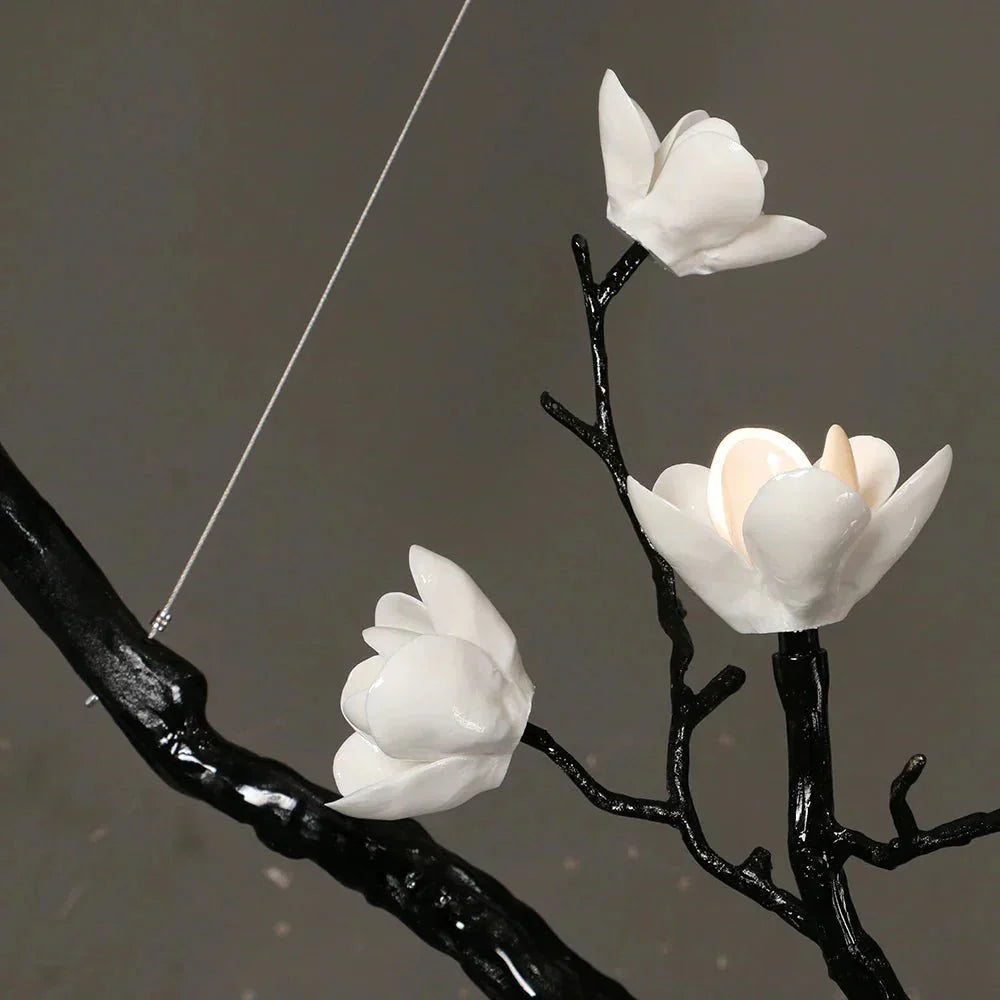 Minas Rustic Tree Branch Chandelier - Black47.24” ( 120 cm )Warm White 3000Kgayusan