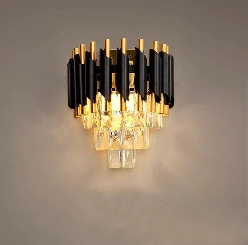 Modern Luxury Multi - Tier Oval/Round Crystal Tiered Chandelier - Oval/L39.4"*W11.8"*H11.8"/3 TiersWarm Lightgayusan