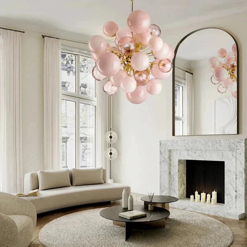 Neve Glass Bubble Chandelier - Warm Light 3000kgayusan