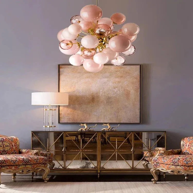 Neve Glass Bubble Chandelier - Warm Light 3000kgayusan