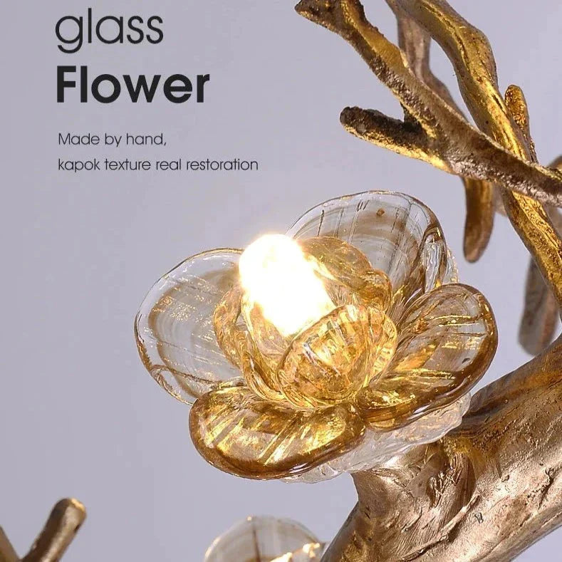 Noa Flower Branch Chandelier - L47.24” (120 cm)Warm White 3000Kgayusan