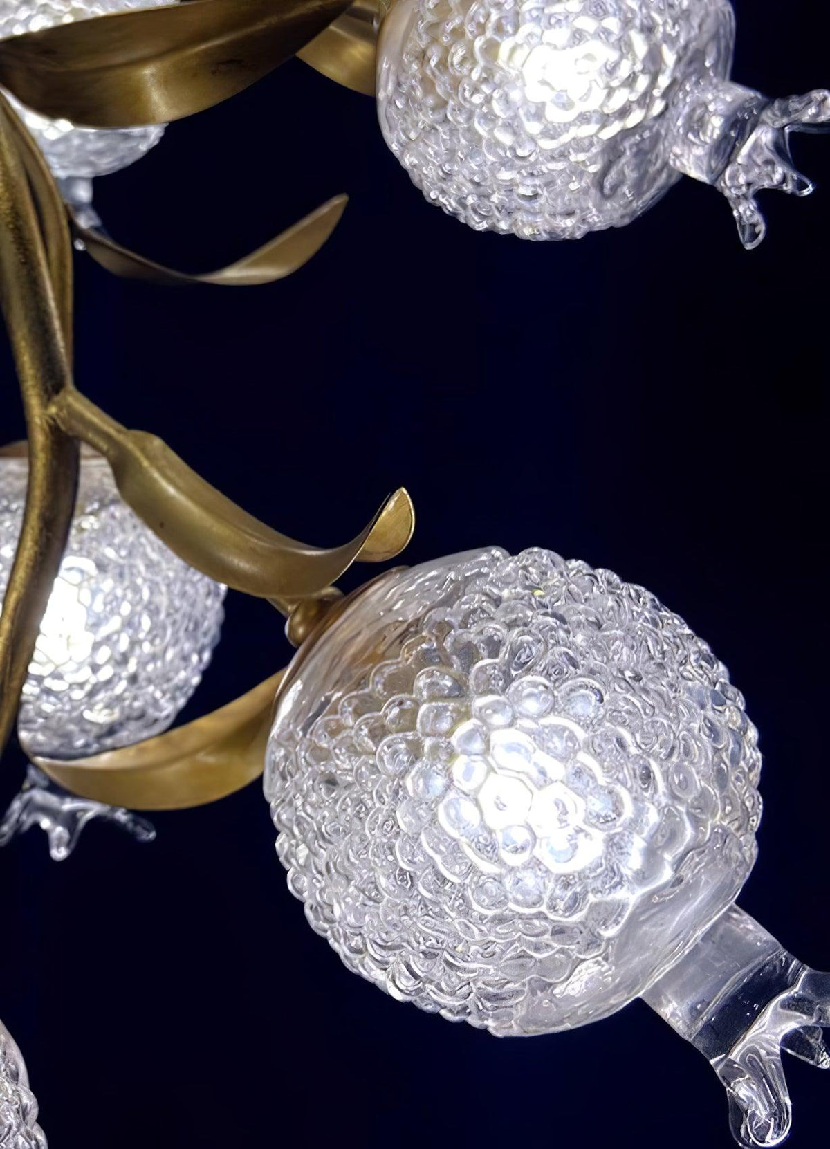 Pomegranate Brass Branch Chandelier - ∅ 19.7″ x H 51.2″ / Dia 50cm x H 130cmDark Coppergayusan