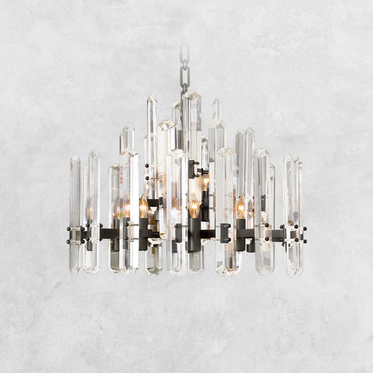 Brinton Crystal Round Chandelier 24'' 36'' 48''