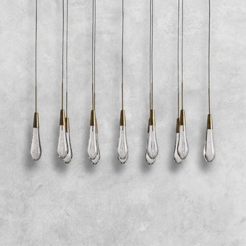 Soltaire Linear Chandelier 37"50"70"