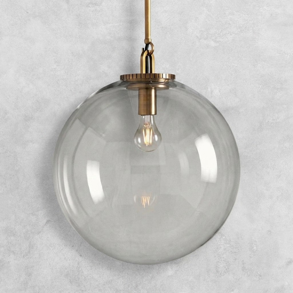 Wescott Globe Pendant with Rod