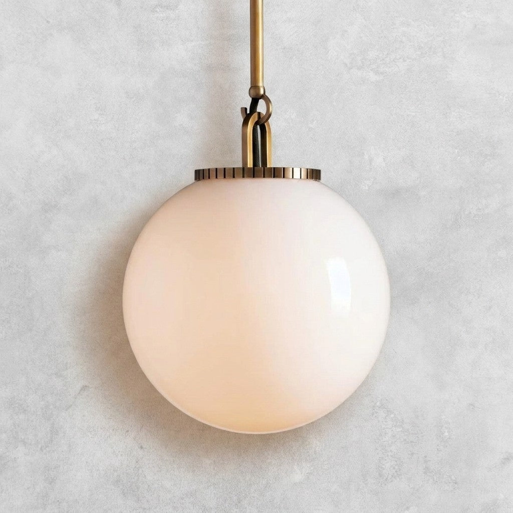 Wescott Globe Pendant with Rod