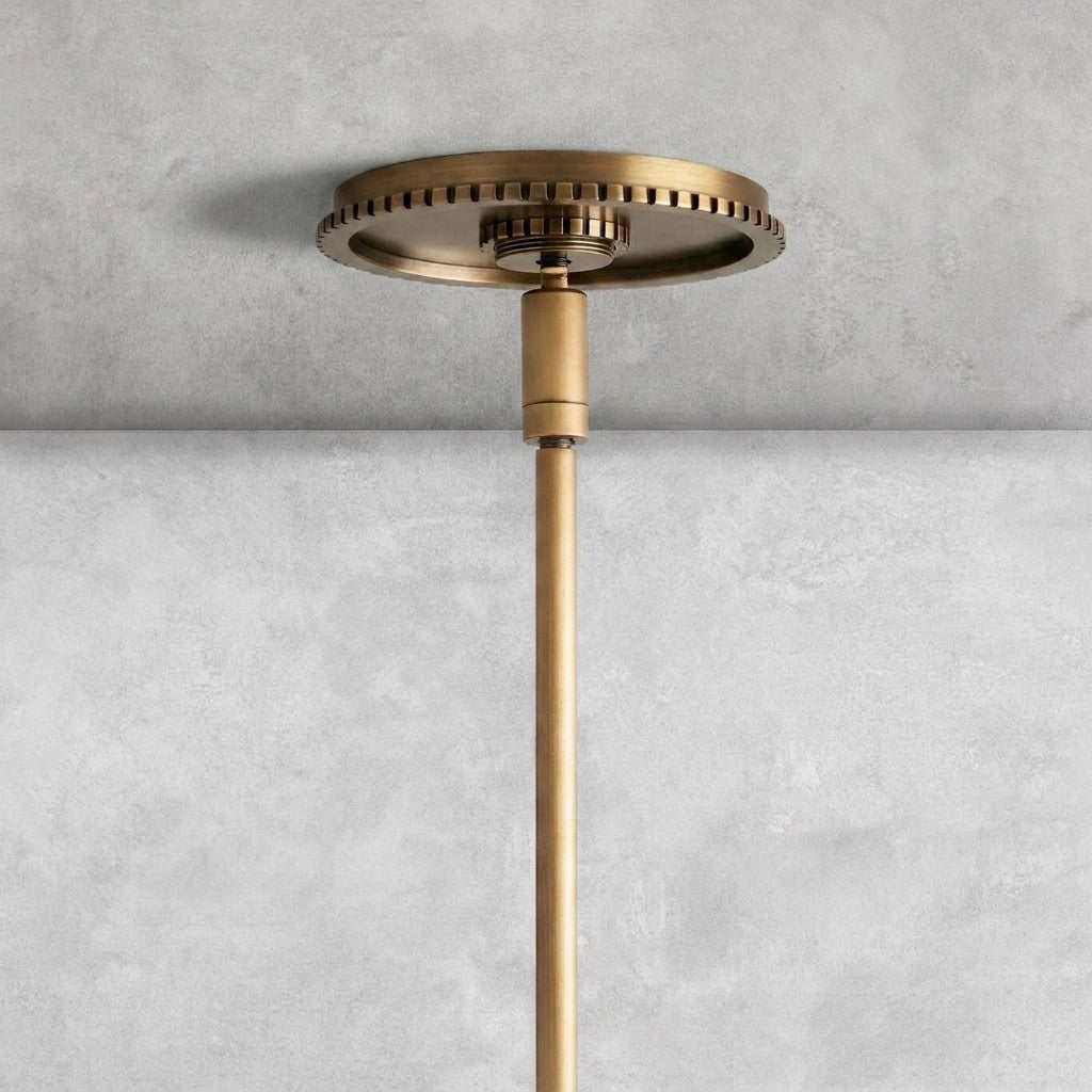 Wescott XL Globe Pendant with Rod