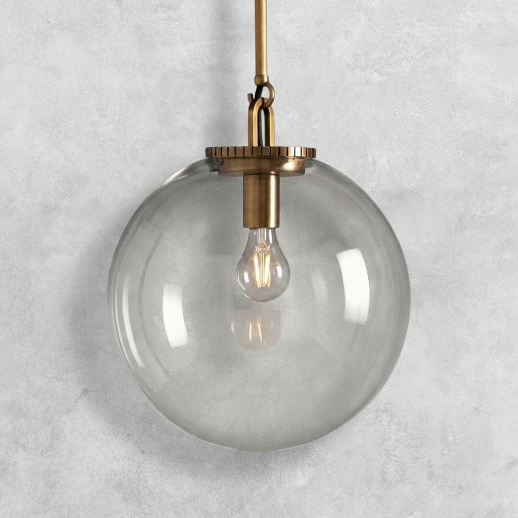 Wescott Globe Pendant with Rod