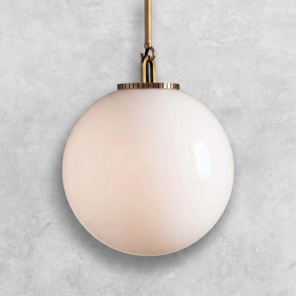 Wescott Globe Pendant with Rod