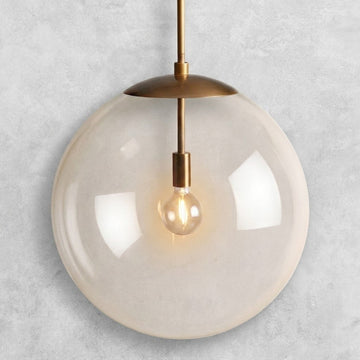 Wescott XL Globe Pendant with Rod