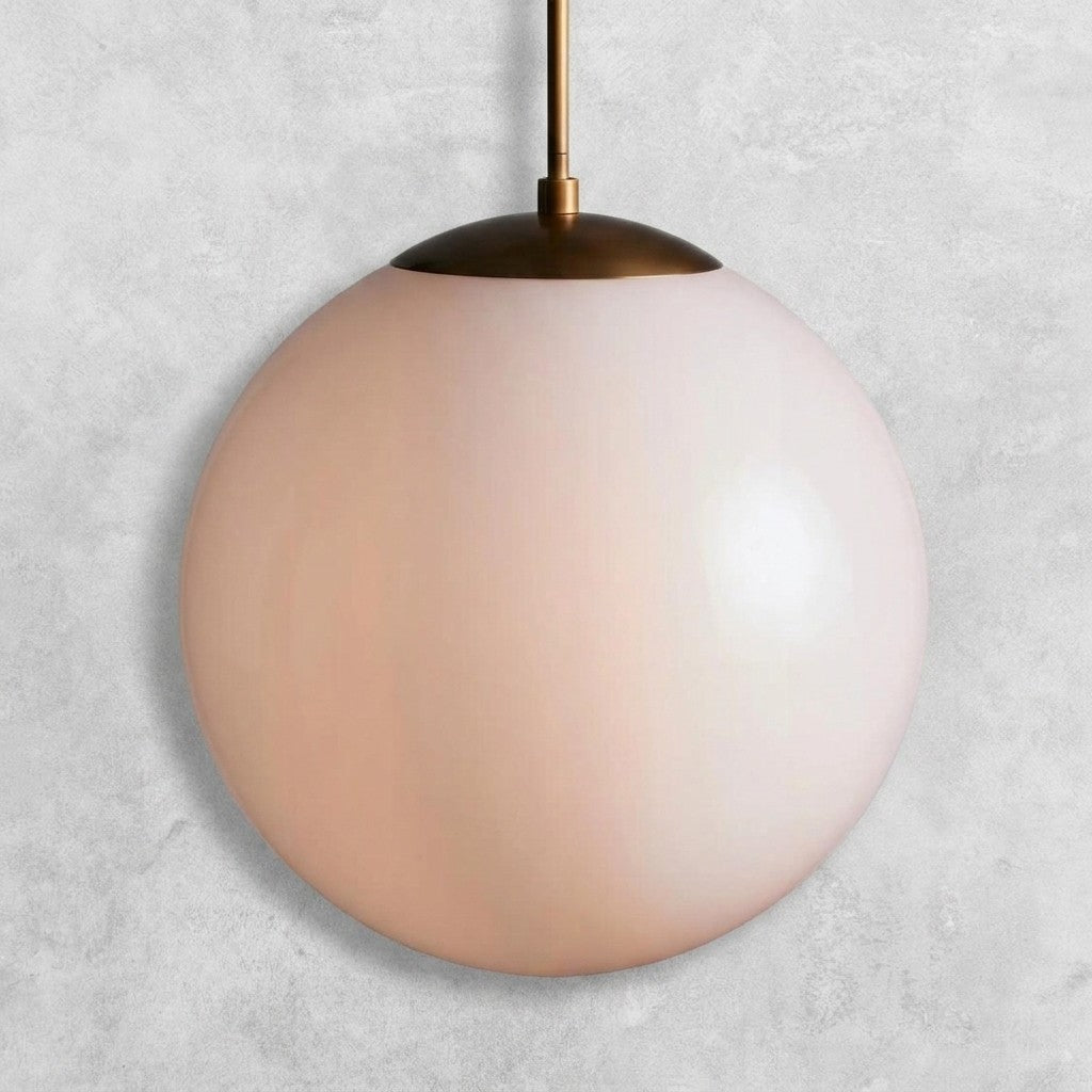 Wescott XL Globe Pendant with Rod