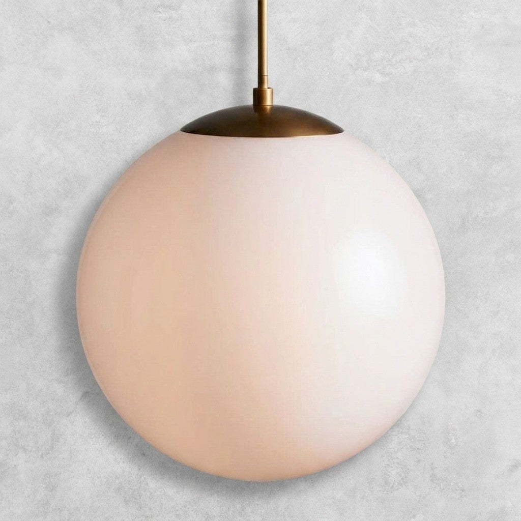 Wescott XL Globe Pendant with Rod