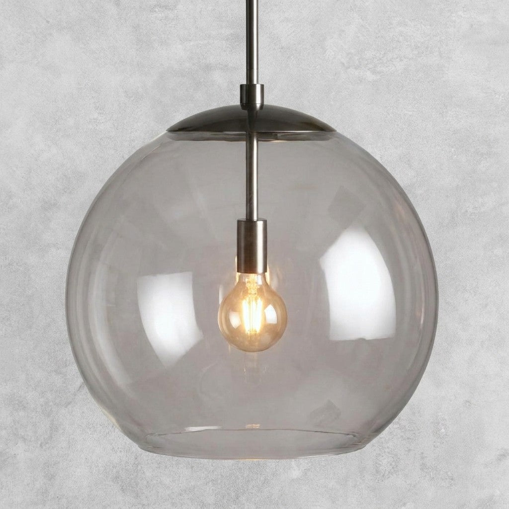 Wescott XL Globe Pendant with Rod